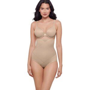 Miraclesuit  Tummy Tuck High-Waisted Shaping Brief, Nude - Size Large